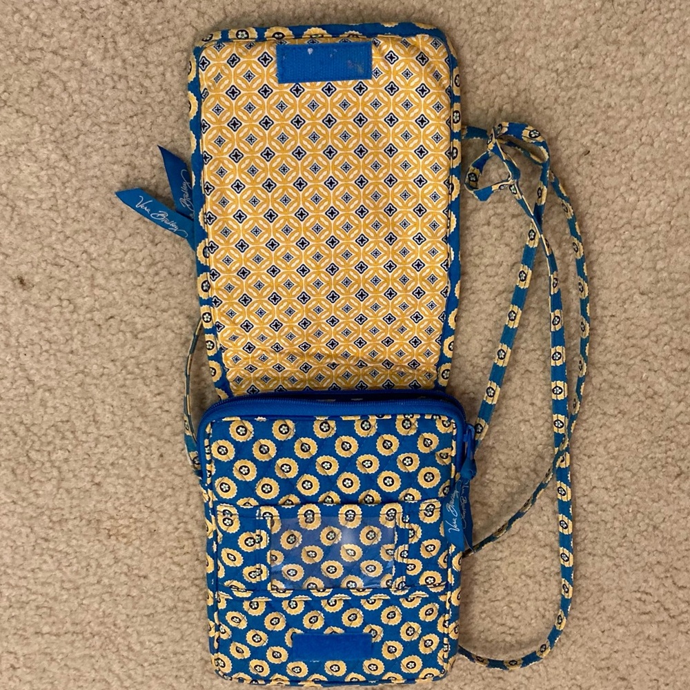 Vera Bradley Riviera Blue Mini Hipster - Picture 7 of 9